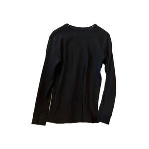 Old Navy Navy Blue Thermal Long Sleeve Shirt Mens S